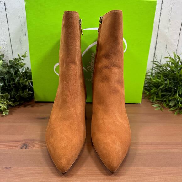 Sam Edelman Tan Heeled Boots - Picture 3 of 10